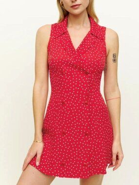 Reformation Leith Dress Ditty Dress Brand New with Tag Size 6